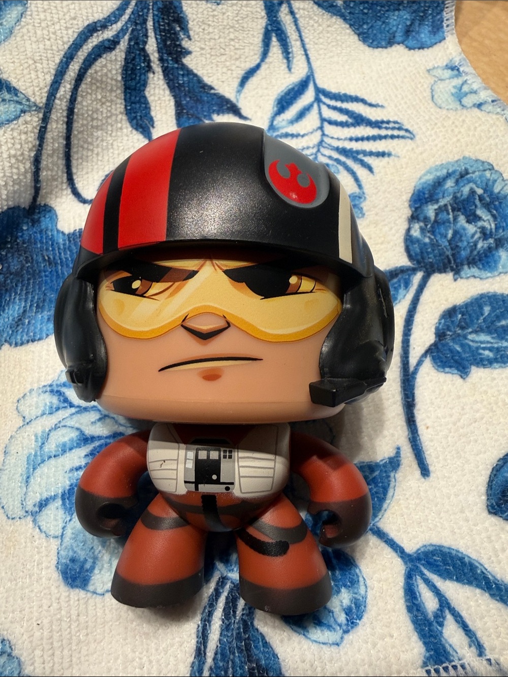 Hasbro Orange and Black Toy Figure Base